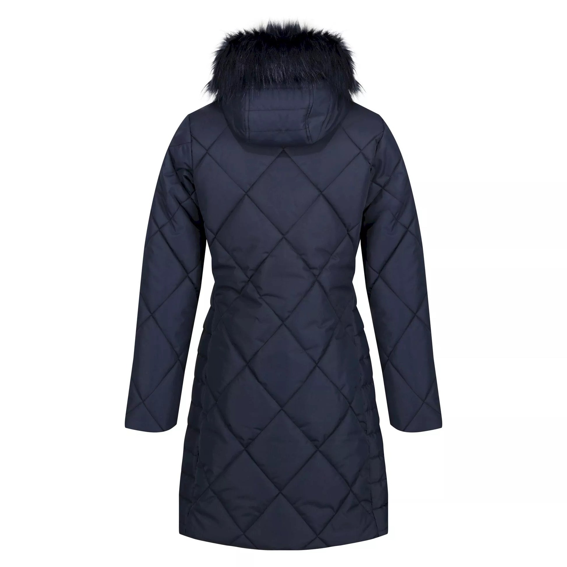 Navy - Back - Regatta Womens-Ladies Fritha II Insulated Parka