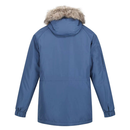 Dark Denim - Back - Regatta Mens Salinger III Parka