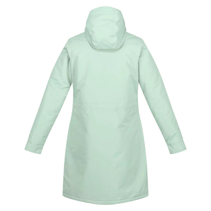 Basil Green - Back - Regatta Womens-Ladies Romine Waterproof Parka