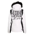 White-Black - Back - Dare 2B Womens-Ladies Prestige II Luxe Printed Ski Jacket