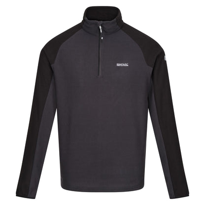 Ash-Black - Front - Regatta Mens Elson II Lightweight Fleece