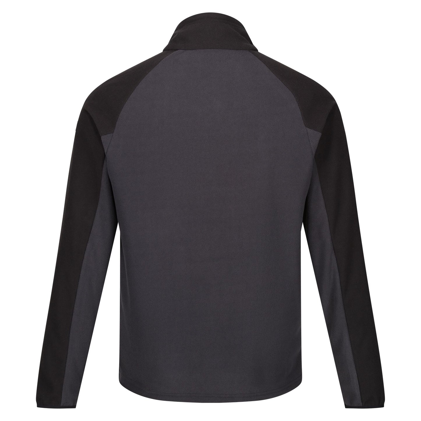 Ash-Black - Back - Regatta Mens Elson II Lightweight Fleece