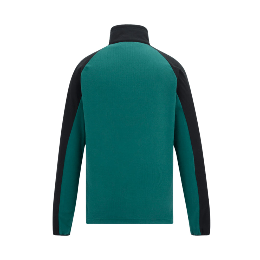 Mediterranean Green-Black - Back - Regatta Mens Elson II Lightweight Fleece