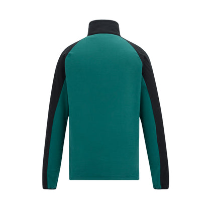 Mediterranean Green-Black - Back - Regatta Mens Elson II Lightweight Fleece