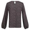 Black - Back - Regatta Womens-Ladies Hadria Animal Print Blouse