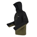 Crocodile-Black - Side - Regatta Mens Highton III Stretch Padded Jacket