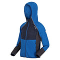 Sky Diver Blue-Admiral Blue - Side - Regatta Childrens-Kids Prenton Lightweight Fleece Jacket