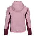 Fragrant Lilac-Violet-Amaranth Haze - Back - Regatta Childrens-Kids Prenton Lightweight Fleece Jacket