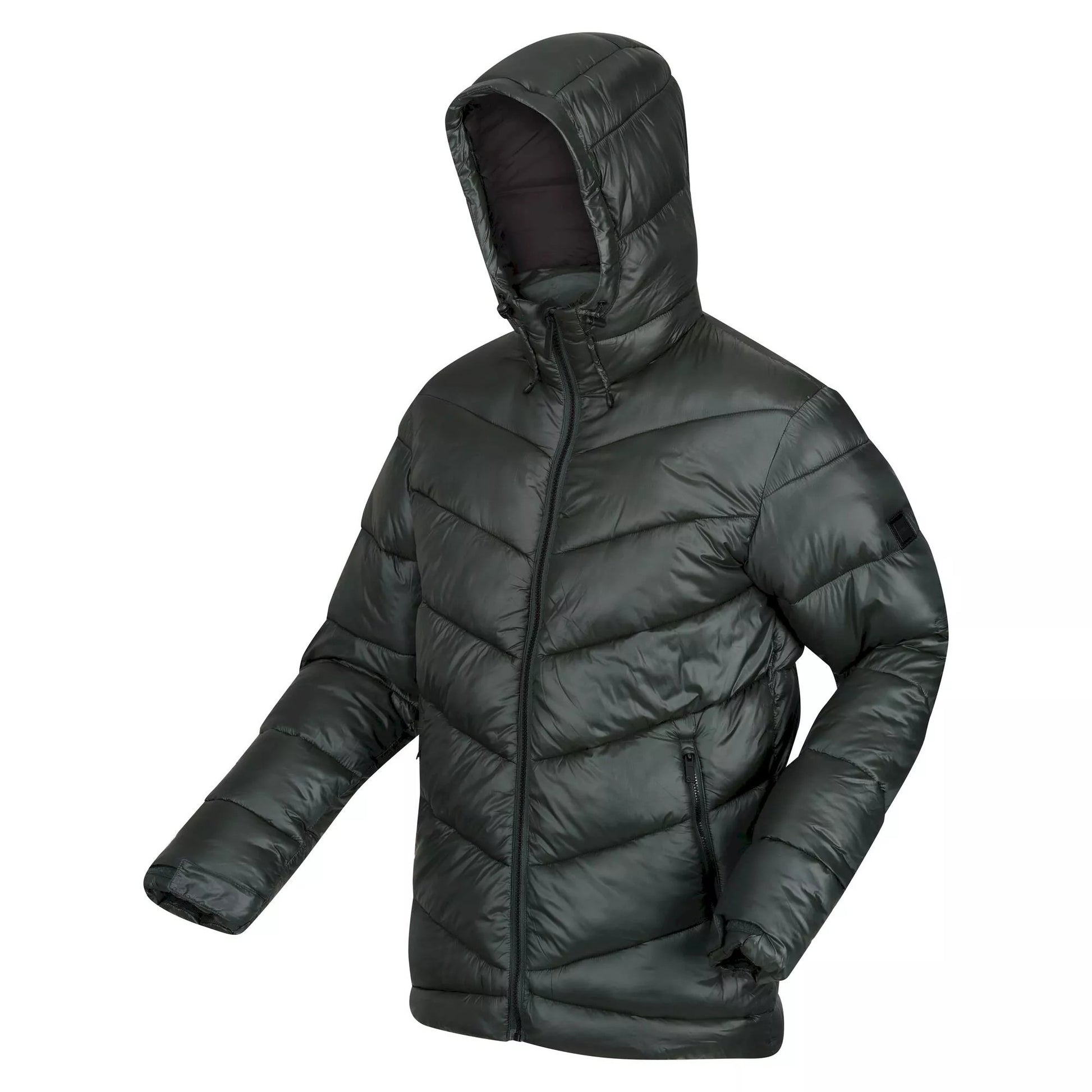 Green Gables - Side - Regatta Mens Toploft II Hooded Padded Jacket