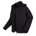 Black - Lifestyle - Regatta Mens Britely Torch 3 In 1 Waterproof Jacket