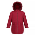 Dark Pimento - Front - Regatta Childrens-Kids Adelyn Waterproof Parka