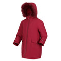 Dark Pimento - Side - Regatta Childrens-Kids Adelyn Waterproof Parka