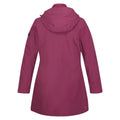 Amaranth Haze - Back - Regatta Womens-Ladies Denbury III 2 in 1 Waterproof Jacket