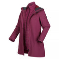 Amaranth Haze - Close up - Regatta Womens-Ladies Denbury III 2 In 1 Waterproof Jacket