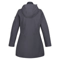 Seal Grey - Back - Regatta Womens-Ladies Denbury III 2 In 1 Waterproof Jacket