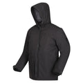 Black - Side - Regatta Mens Volter Shield IV Heated Waterproof Jacket