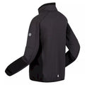 Dark Grey-Black - Lifestyle - Regatta Childrens-Kids Highton III Full Zip Fleece Jacket