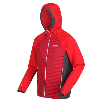 Dark Red-Chinese Red - Side - Regatta Mens Andreson VII Hybrid Lightweight Jacket