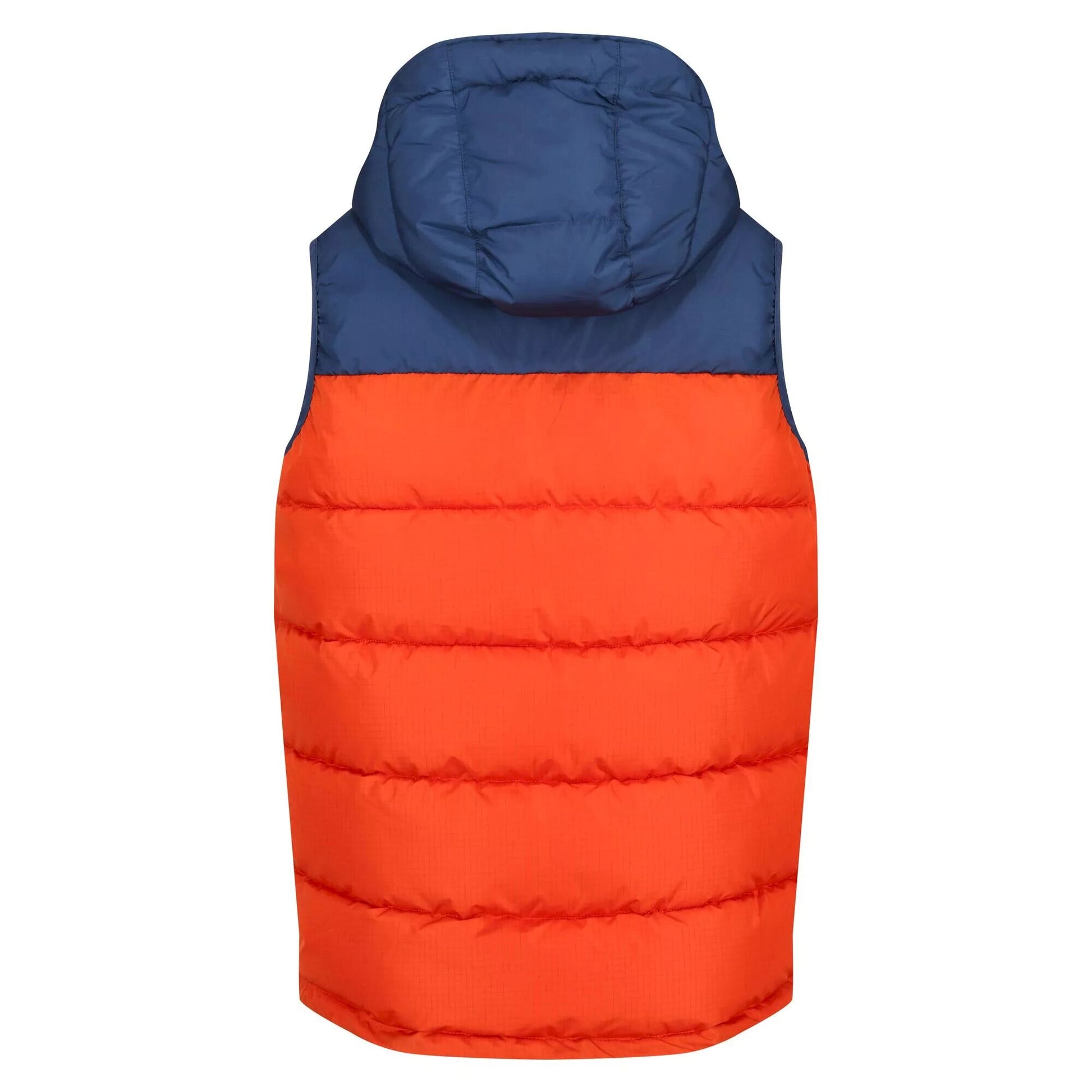 Admiral Blue-Rusty Orange - Back - Regatta Mens Nevado Heavyweight Sleeveless Body Warmer