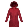 Cabernet - Front - Regatta Womens-Ladies Lyanna Faux Fur Trim Parka