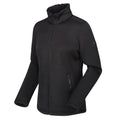 Black - Side - Regatta Womens-Ladies Razia II Full Zip Fleece Jacket