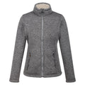 Storm Grey-Light Vanilla - Front - Regatta Womens-Ladies Razia II Full Zip Fleece Jacket