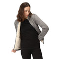 Storm Grey-Light Vanilla - Pack Shot - Regatta Womens-Ladies Razia II Full Zip Fleece Jacket
