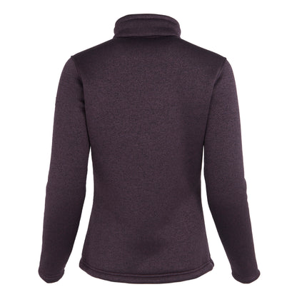 Deep Plum-Black - Back - Regatta Womens-Ladies Razia II Full Zip Fleece Jacket