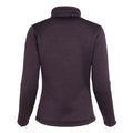 Deep Plum-Black - Back - Regatta Womens-Ladies Razia II Full Zip Fleece Jacket