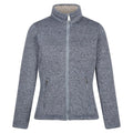 Ice Grey-Light Vanilla - Front - Regatta Womens-Ladies Razia II Full Zip Fleece Jacket