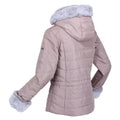 Lilac Chalk - Lifestyle - Regatta Womens-Ladies Willabella Faux Fur Trim Jacket