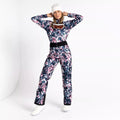 Mesa Rose - Pack Shot - Dare 2B Womens-Ladies Divulge Floral Core Stretch Half Zip Midlayer
