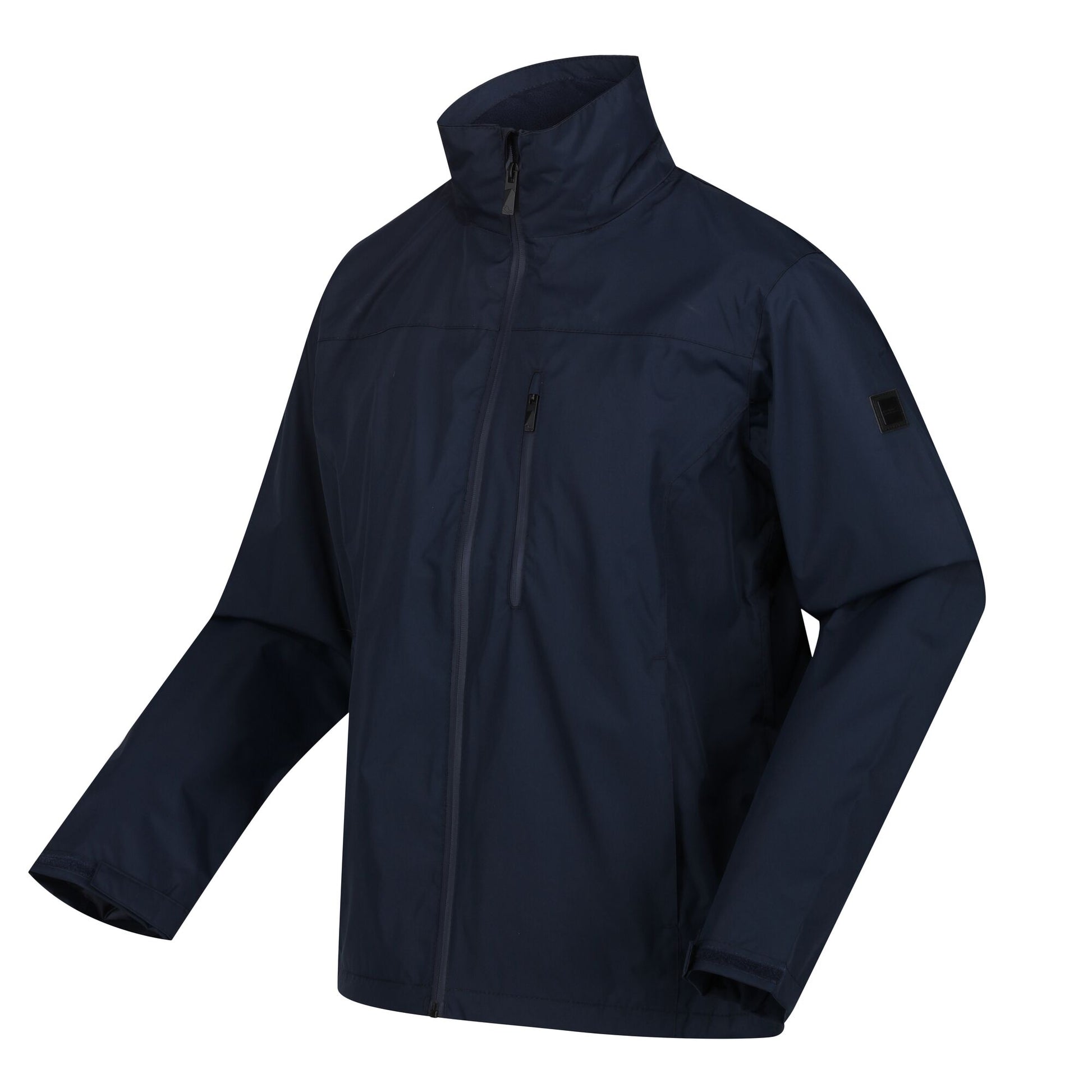 Navy - Side - Regatta Mens Moben Waterproof Jacket