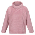 Powder Pink - Front - Regatta Womens-Ladies Bekkah Plaited Fluffy Jumper