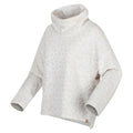 Light Vanilla - Side - Regatta Womens-Ladies Bekkah Embossed Fluffy Jumper