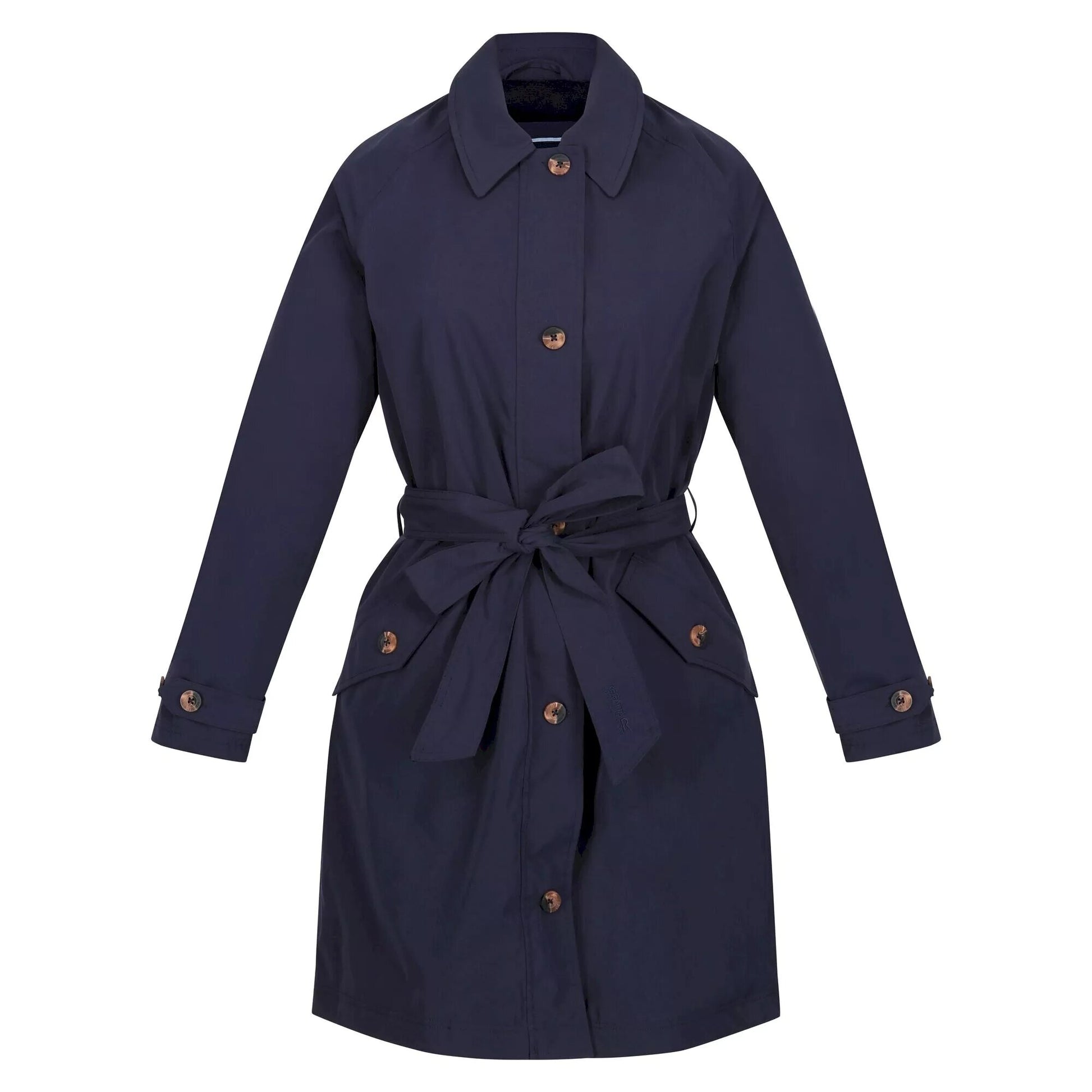 Navy - Front - Regatta Womens-Ladies Giovanna Fletcher Collection - Madalyn Trench Coat