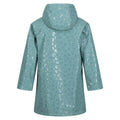 Mineral Blue - Back - Regatta Childrens-Kids Brynlee Animal Print Waterproof Jacket