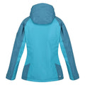 Pagoda Blue-Dragonfly - Back - Regatta Womens-Ladies Calderdale Winter Waterproof Jacket