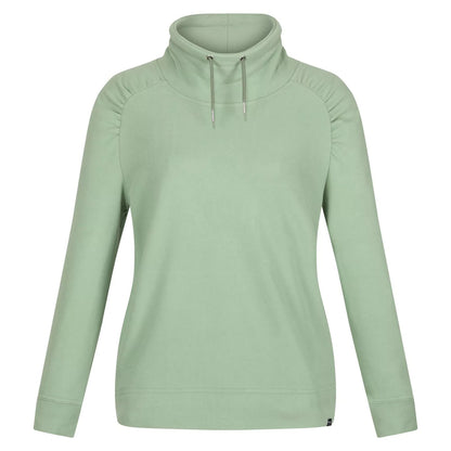 Basil Green - Front - Regatta Womens-Ladies Abbilissa Slouch Jumper