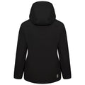 Black-White - Back - Dare 2B Girls Belief II Ski Jacket