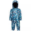 River Blue - Front - Dare 2B Childrens-Kids Bambino II Floral Snowsuit