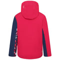 Virtual Pink-Moonlight - Back - Dare 2B Childrens-Kids Glee II Floral Ski Jacket