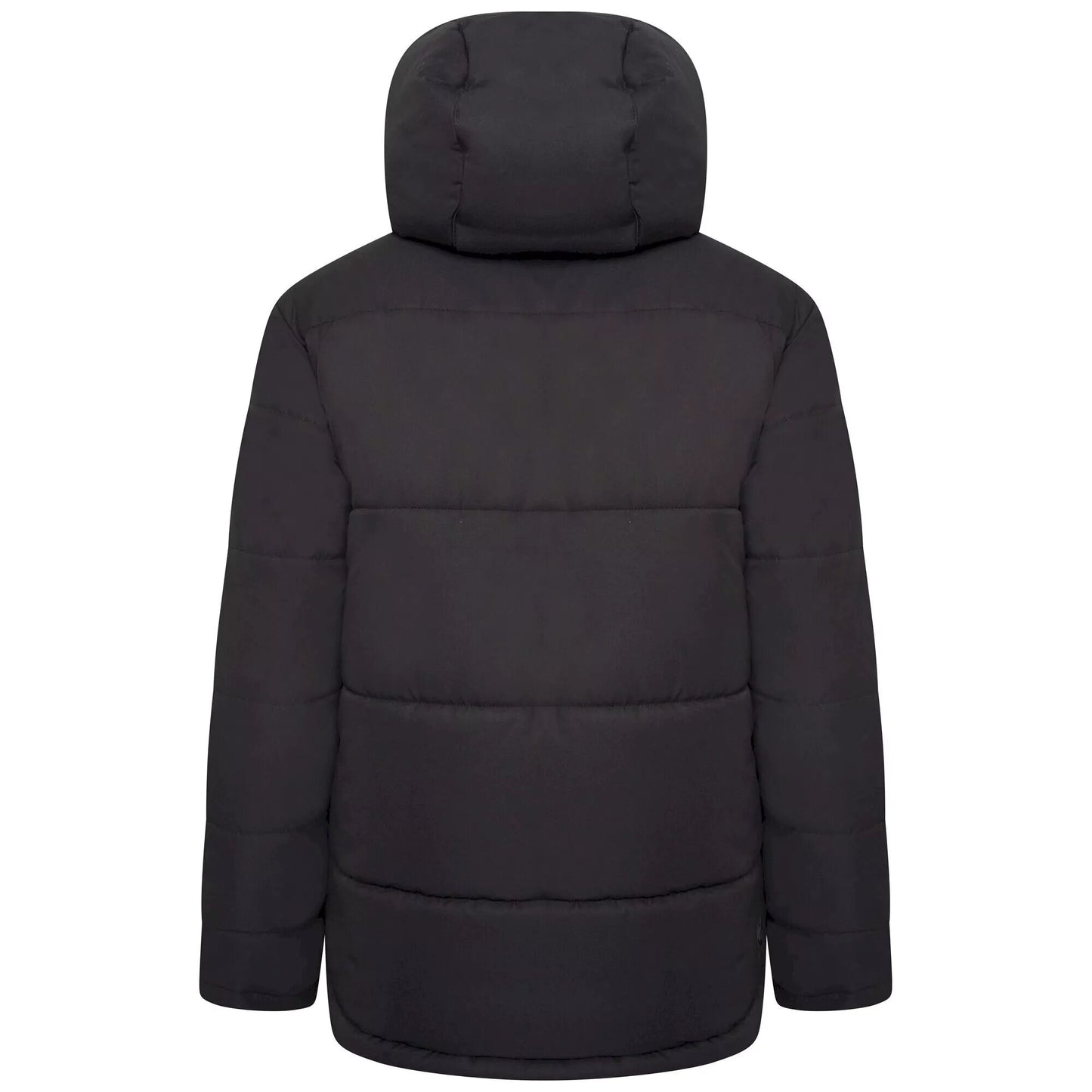 Black - Back - Dare 2B Womens-Ladies Luxuriate Waterproof Padded Jacket