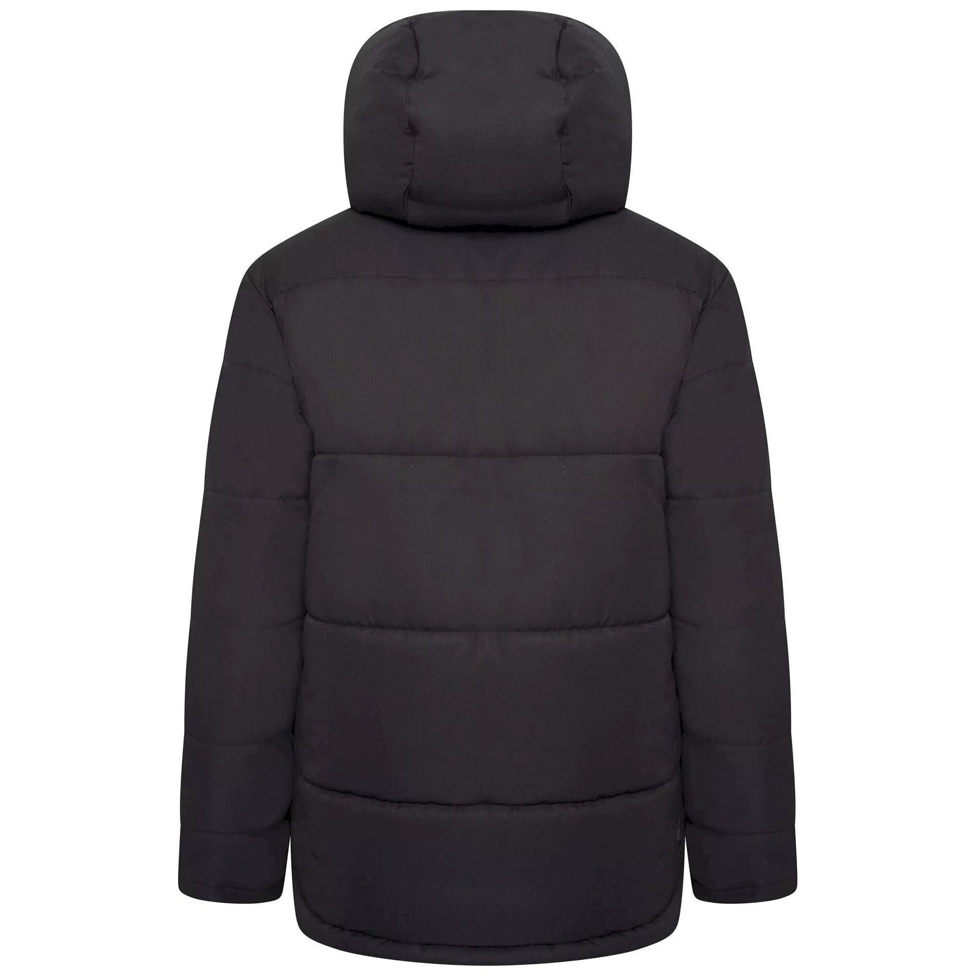 Black - Back - Dare 2B Womens-Ladies Luxuriate Waterproof Padded Jacket