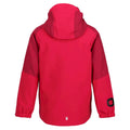 Pink Potion-Berry Pink - Back - Regatta Childrens-Kids Hydrate VII 3 in 1 Waterproof Jacket