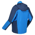 Admiral Blue-Sky Diver Blue - Lifestyle - Regatta Mens Wentwood VII 3 in 1 Waterproof Jacket