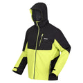 Black-Bright Kiwi - Side - Regatta Mens Wentwood VII 3 in 1 Waterproof Jacket