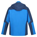 Admiral Blue-Sky Diver Blue - Back - Regatta Mens Wentwood VII 3 in 1 Waterproof Jacket