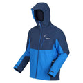 Admiral Blue-Sky Diver Blue - Side - Regatta Mens Wentwood VII 3 in 1 Waterproof Jacket