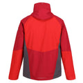 Dark Red-Chinese Red - Back - Regatta Mens Sacramento VIII Waterproof Jacket